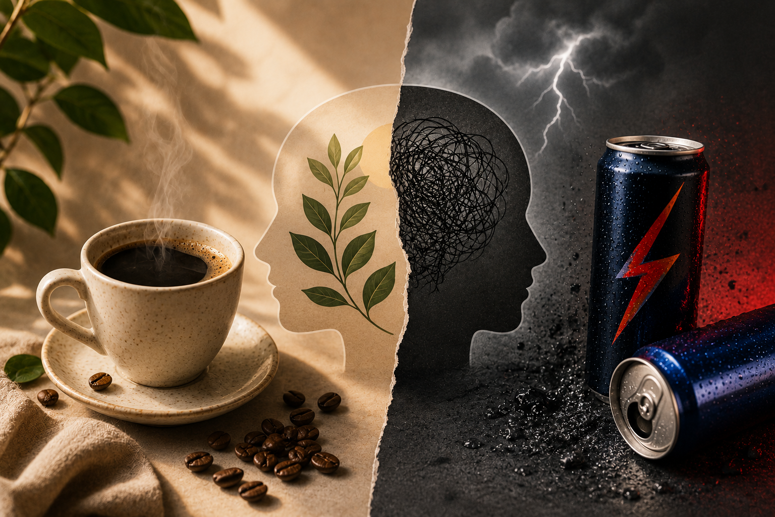 Café, bebidas energizantes y salud mental: lo que encontró una revisión científica