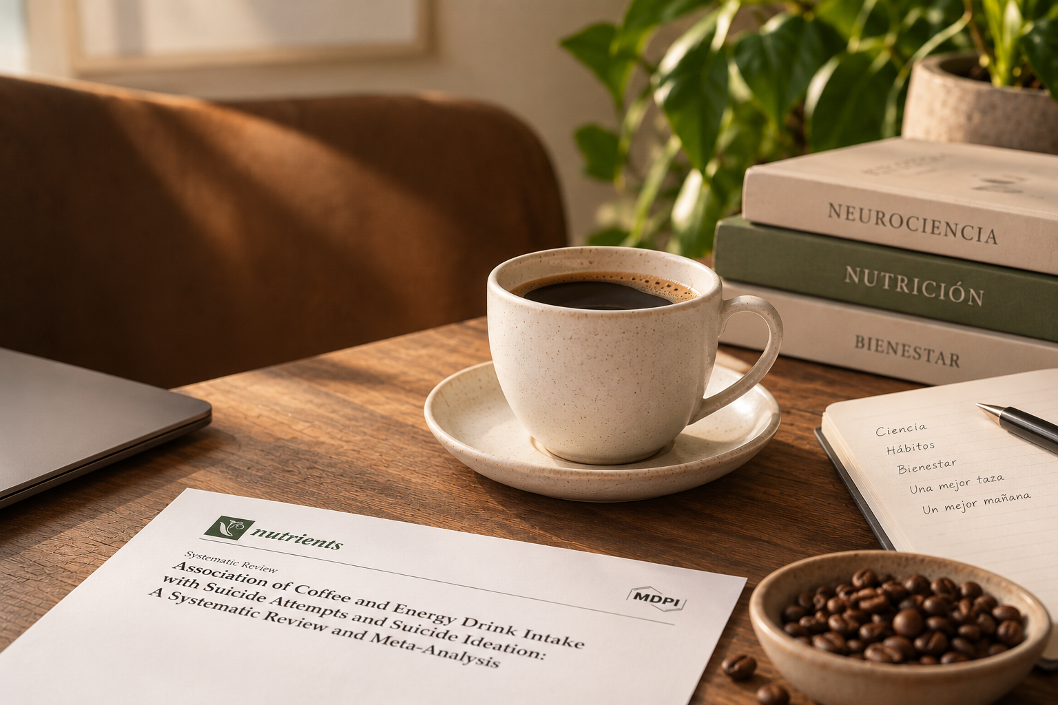 Café, cafeína y salud mental: ¿qué dice la ciencia?