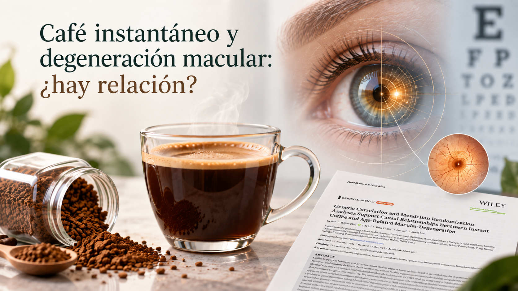 Café instantáneo y degeneración macular asociada a la edad